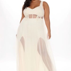 Big Moments Ivory Maxi Dress